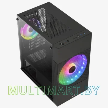 Корпус AeroCool Atomic Lite-G-BK-V2 картинка 14
